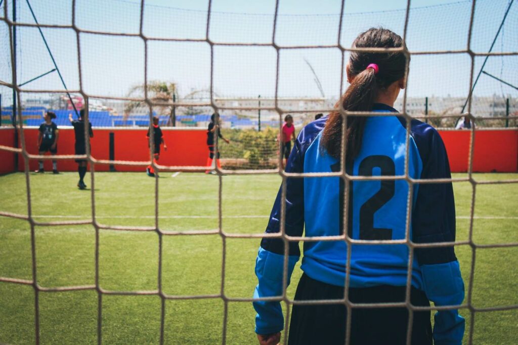 woman goalkeeper