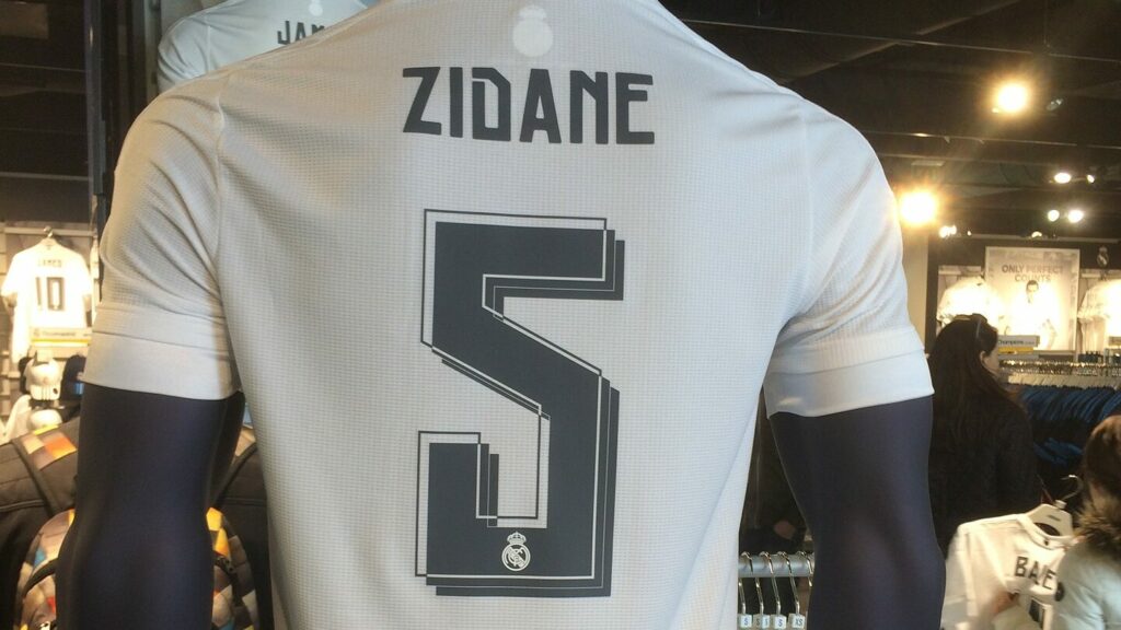 Fußball Trikot Zidane