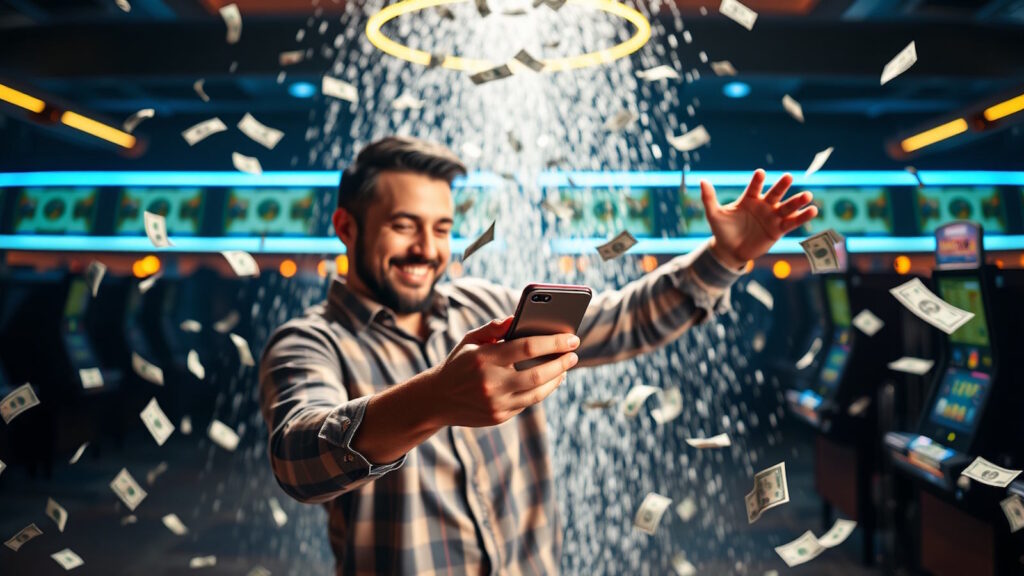 In Online Casinos gibt es viel Geld zu gewinnen